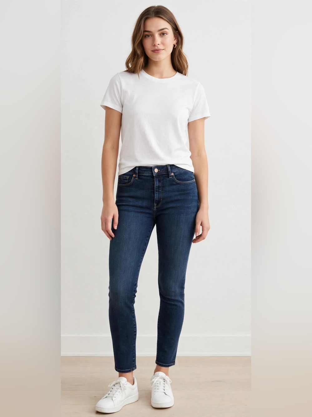 Banana Republic Women's Dark Blue Skinny Jeans